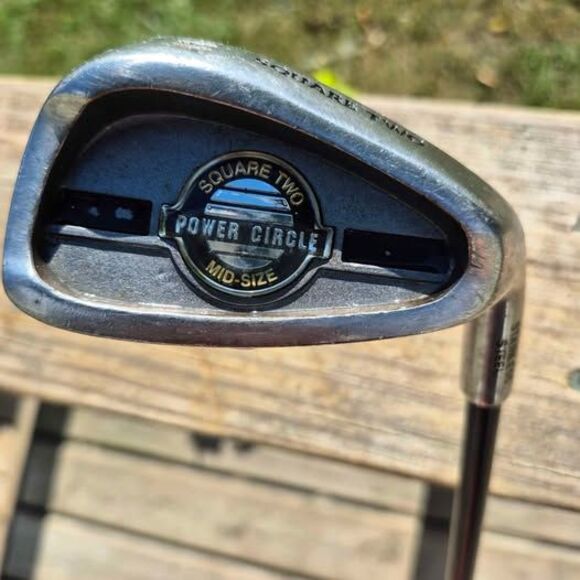 Square-Two Power Circle Mid-Size Pitching Wedge - Graphite Reg Flex- RH - 36" - Picture 1 of 6